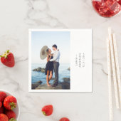 Instant Foto Vertical Wedding oder Party Napkins Serviette (Beispiel)