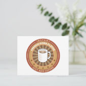 Instant French Horn Player Postkarte (Stehend Vorderseite)