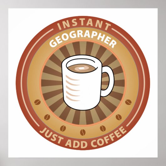 Instant Geographer Poster (Vorne)