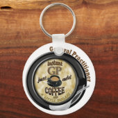 INSTANT GP ADD KAFFEE GENERAL PRACTITIONER DOKTOR SCHLÜSSELANHÄNGER (Vorderseite)
