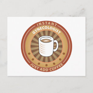 Instant Gynäkologe Postkarte