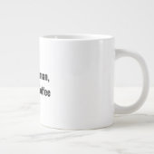 Instant Human - Funny Coffee Tasse (Rechts)