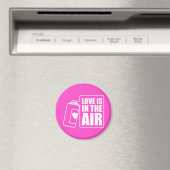 Instant Liebe Pink Magnet (In Situ (Geschirrspüler))