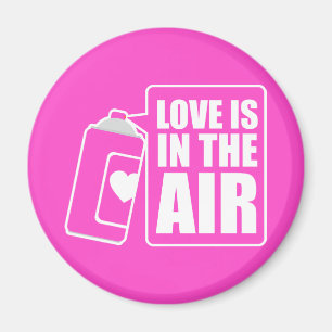 Instant Liebe Pink Magnet