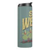 Instant Martians "Bleibe komisch" Thermosbecher (Nach links gedreht)