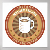 Instant Mathematiker Poster (Vorne)