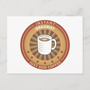 Instant Organist Postkarte