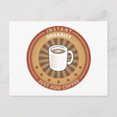 Instant Organist Postkarte (Vorderseite)