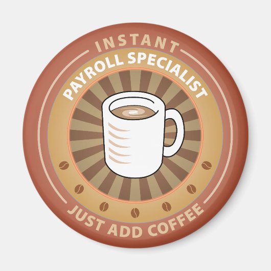 Instant Payroll Specialist Magnet (Vorne)