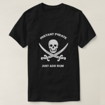 Instant Pirate Add Rum Basic Black
