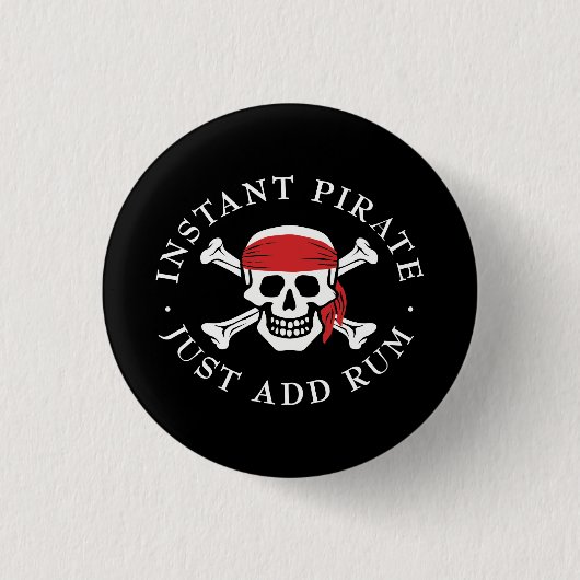 Instant Pirate Button (Vorderseite)