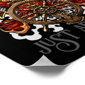 Instant Pirate einfach Rum Halloween Cruise Pirat  Poster (Ecke)