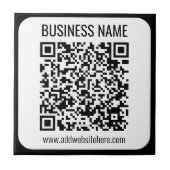 Instant QR Code (geben Sie Ihre Website-URL ein, u Fliese (Vorderseite)