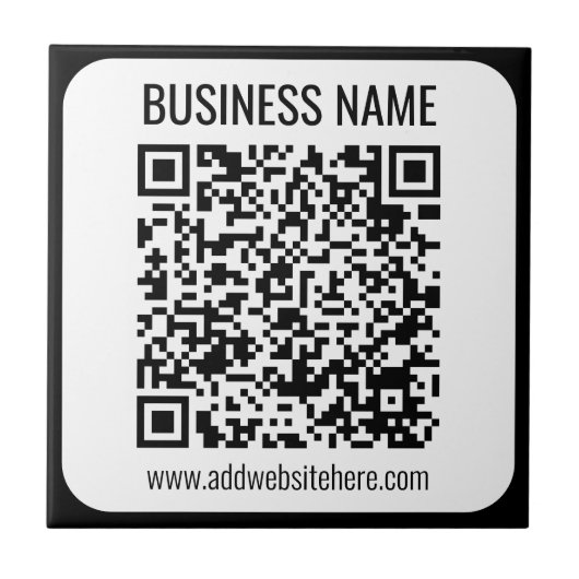 Instant QR Code (geben Sie Ihre Website-URL ein, u Fliese (Vorderseite)