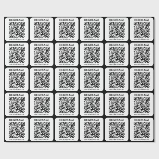 Instant QR Code (geben Sie Ihre Website-URL ein, u Geschenkpapier (Flach)