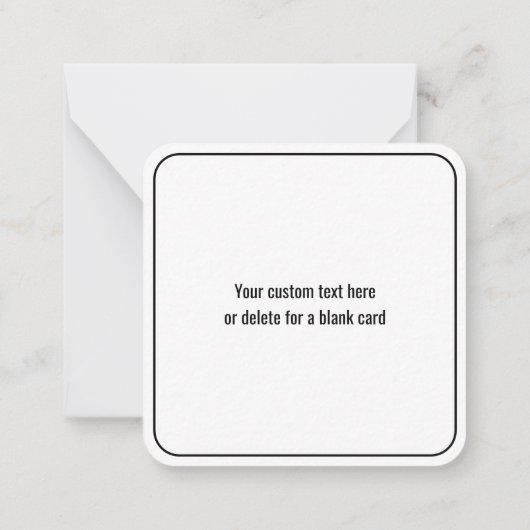 Instant QR Code (geben Sie Ihre Website-URL ein, u Mitteilungskarte (Rückseite)