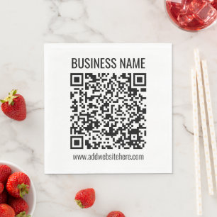 Instant QR Code (geben Sie Ihre Website-URL ein, u Serviette