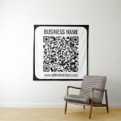 Instant QR Code (geben Sie Ihre Website-URL ein, u Wandteppich (Beispiel)