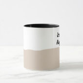 Instant-Regret-Tasse – Lustige Kaffeetasse (Zentrum)