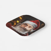 Instant Santa! Fügen Sie einfach Ihr Gesicht hinzu Pappteller (Gewinkelt)