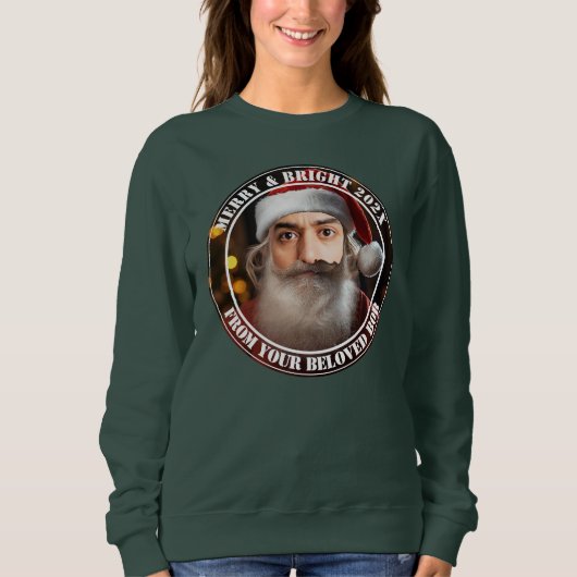 Instant Santa! Fügen Sie einfach Ihr Gesicht hinzu Sweatshirt (Vorderseite)
