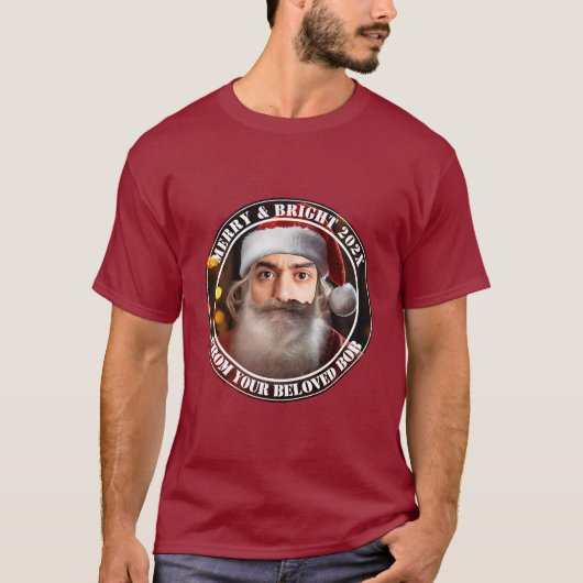Instant Santa! Fügen Sie einfach Ihr Gesicht hinzu T-Shirt (Vorderseite)