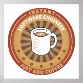 Instant Software Engineer Poster (Vorne)