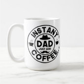Instant Vater Funny Vathers Day Tasse (Links)