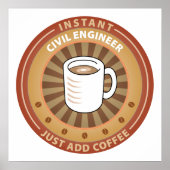 Instant Zivil Engineer Poster (Vorne)
