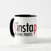Instaproofs Tasse - großes Logo (Vorderseite Links)