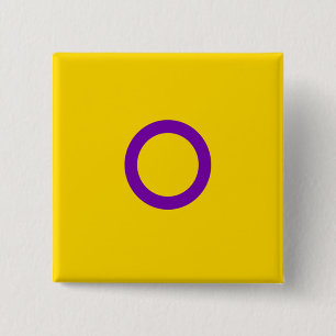 Instersex Flag Button