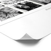 Instgramm-Foto-Collage Poster (Ecke)