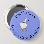 Instigator of Hijinks Button (Vorne & Hinten)