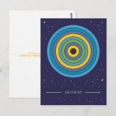Instinkt Postkarte (Vorne/Hinten)