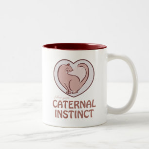 Instinkt Zweifarbige Tasse