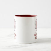 Instinkt Zweifarbige Tasse (Mittel)