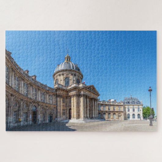 Institut de France facade - Paris, Frankreich Puzzle (Horizontal)