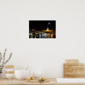 Institut de France und Pont des Arts - Paris Poster (Küche)