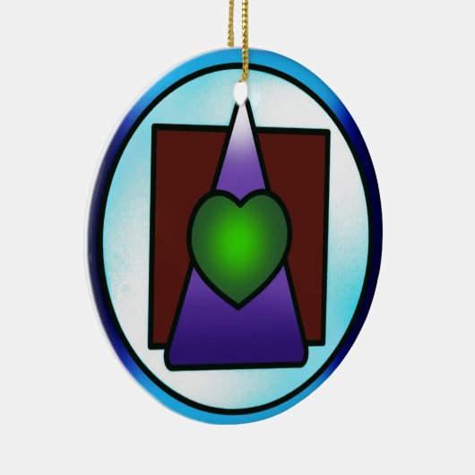 Institut der göttlichen philosophischen keramikornament (Rechts)