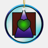 Institut der göttlichen philosophischen keramikornament (Vorne)