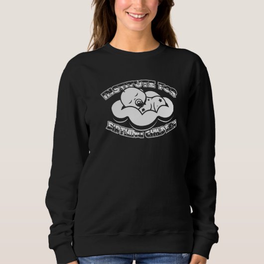 Institut Für Die Geburt Von Kindern Babys Geburts Sweatshirt (Vorderseite)