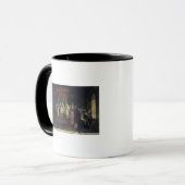 Institution des Auftrages des Templars Tasse (Vorderseite Links)