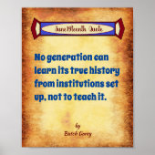 Institutionen Poster (Vorne)