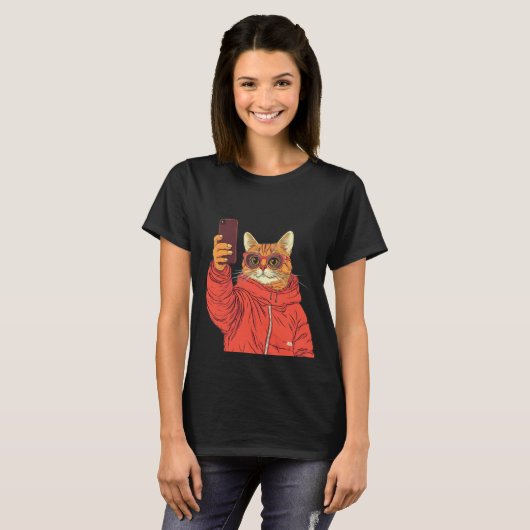 Instragram Cat T-Shirt (Vorne ganz)