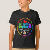 Instructional Math Coach Crew Back To School Match T-Shirt (Vorderseite)