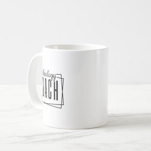 Instructional Technology Coach Cool Design For Tea Kaffeetasse (Vorderseite Links)