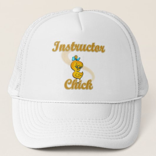 Instructor Chick Truckerkappe (Vorderseite)