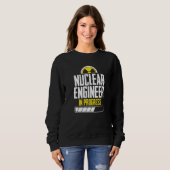 Instruktion für nukleare Ingenieure Sweatshirt (Vorne ganz)