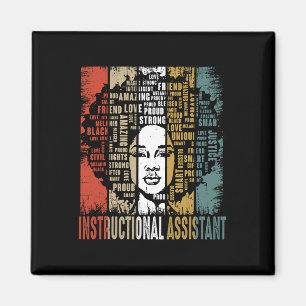 Instruktions-Instant-Afro-Afrikanischer-Schwarzer- Magnet