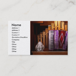Instrument - Akkordeon - Die Akkordeon-Orgel Visitenkarte